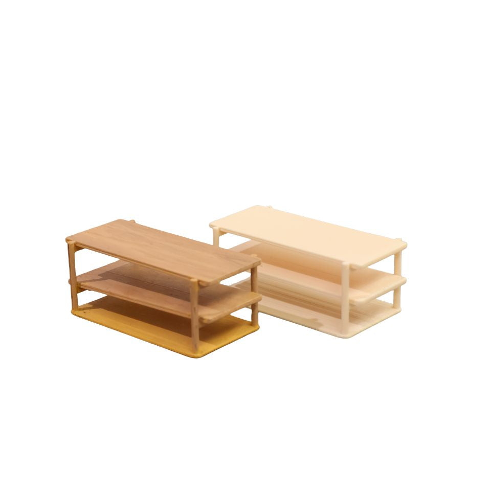 ミニチュア家具Living Table - Wooden Frame / リビング テーブル