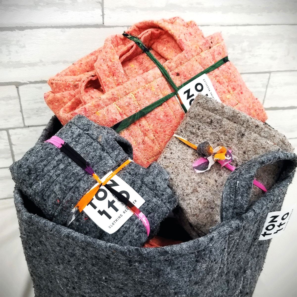 フェルトポット