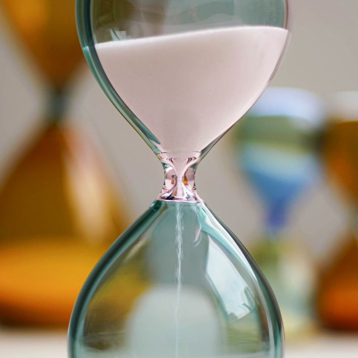 バイカラー砂時計