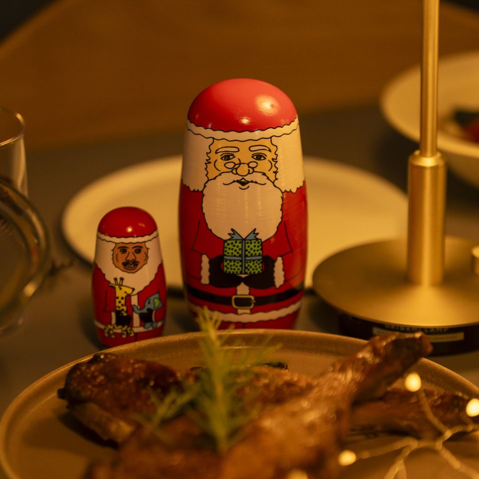 サンタクロースマトリョーシカ