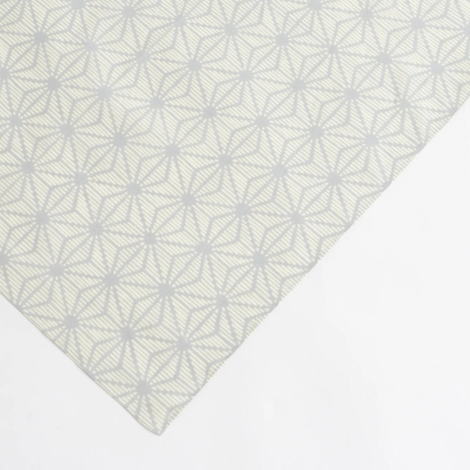 かまわぬ風呂敷 縞麻の葉柄