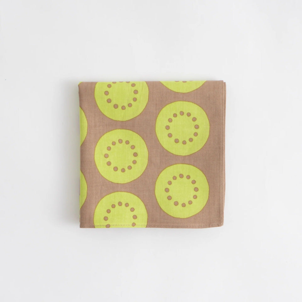 かまわぬ風呂敷 キウイ柄