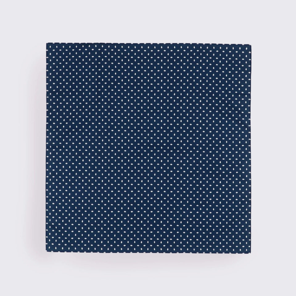 かまわぬ風呂敷 こめ柄 広げた状態