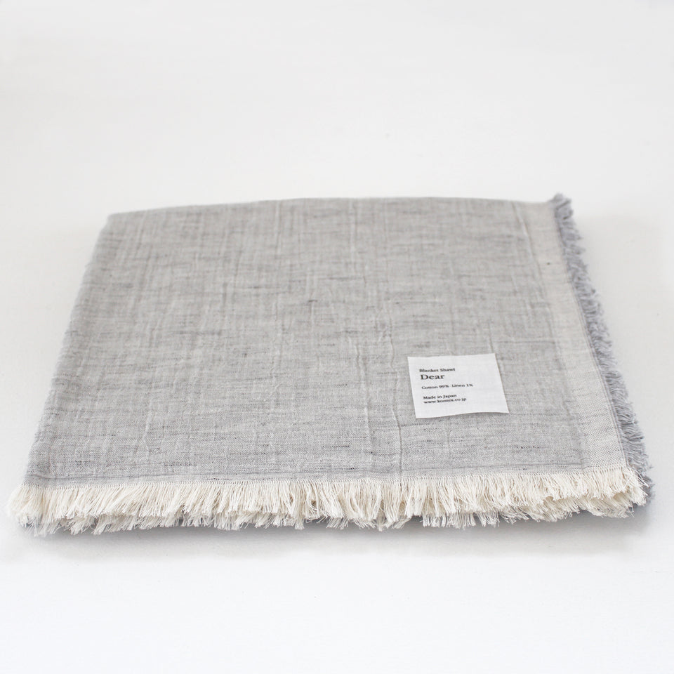 Linen Blend Blanket / リネンブレンドブランケット
