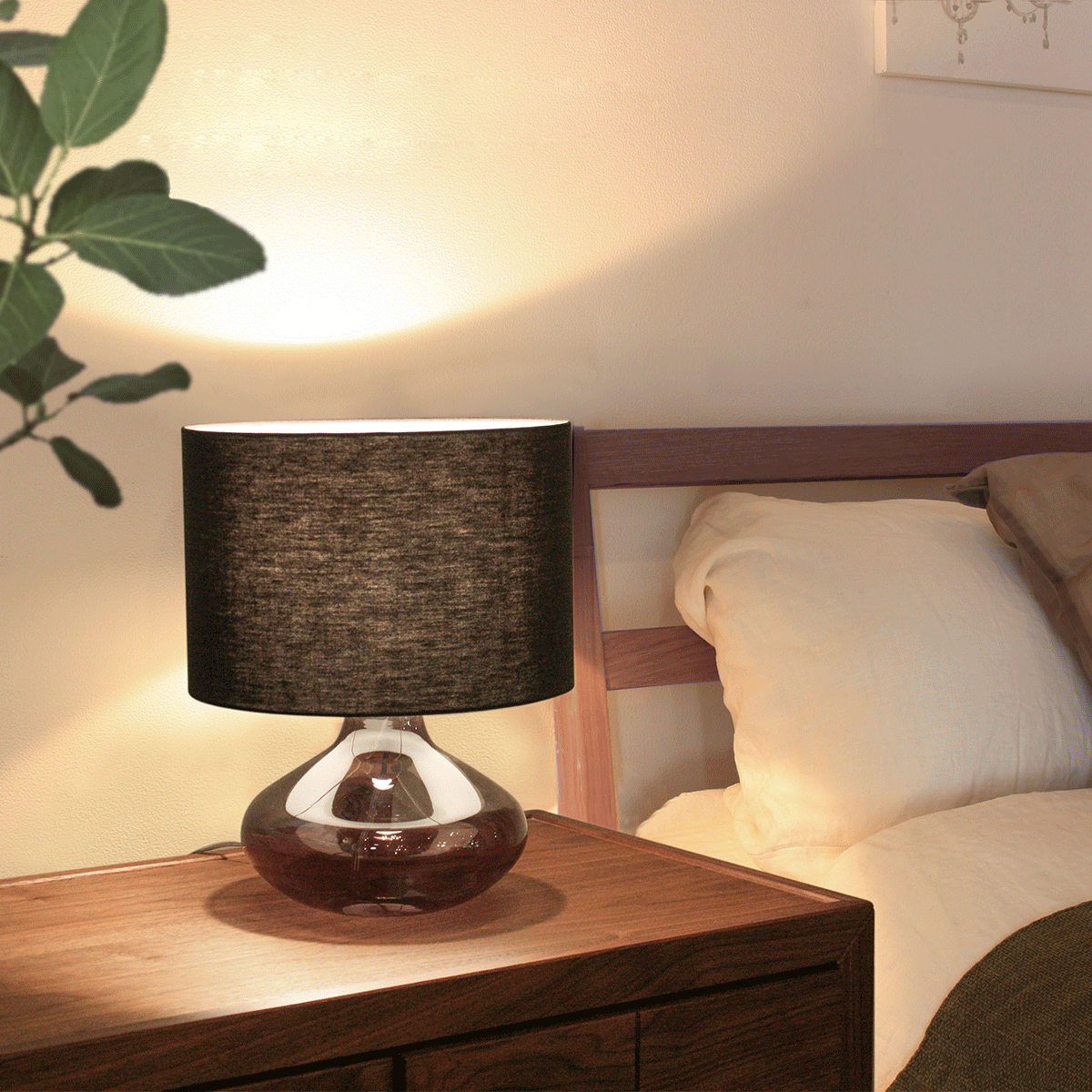 Glass base Table Lamp