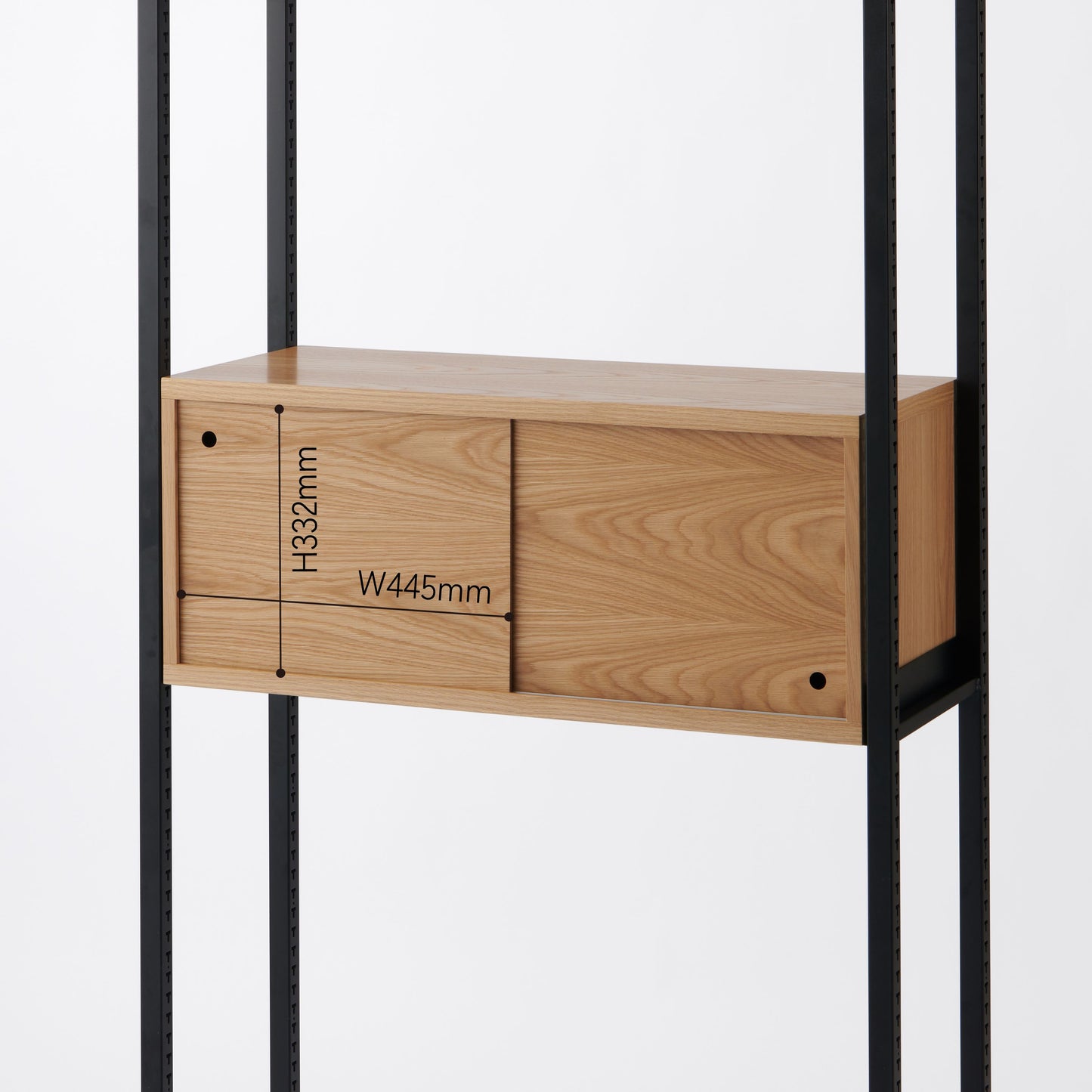 KUUM Shelf 専用 -収納BOX用 引き違い扉 1枚 / クーム シェルフ