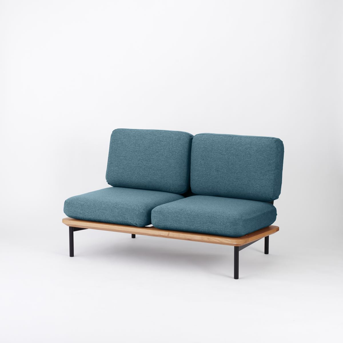 KUUM Sofa 2 seater - Steel Frame/Natural / クーム ソファ