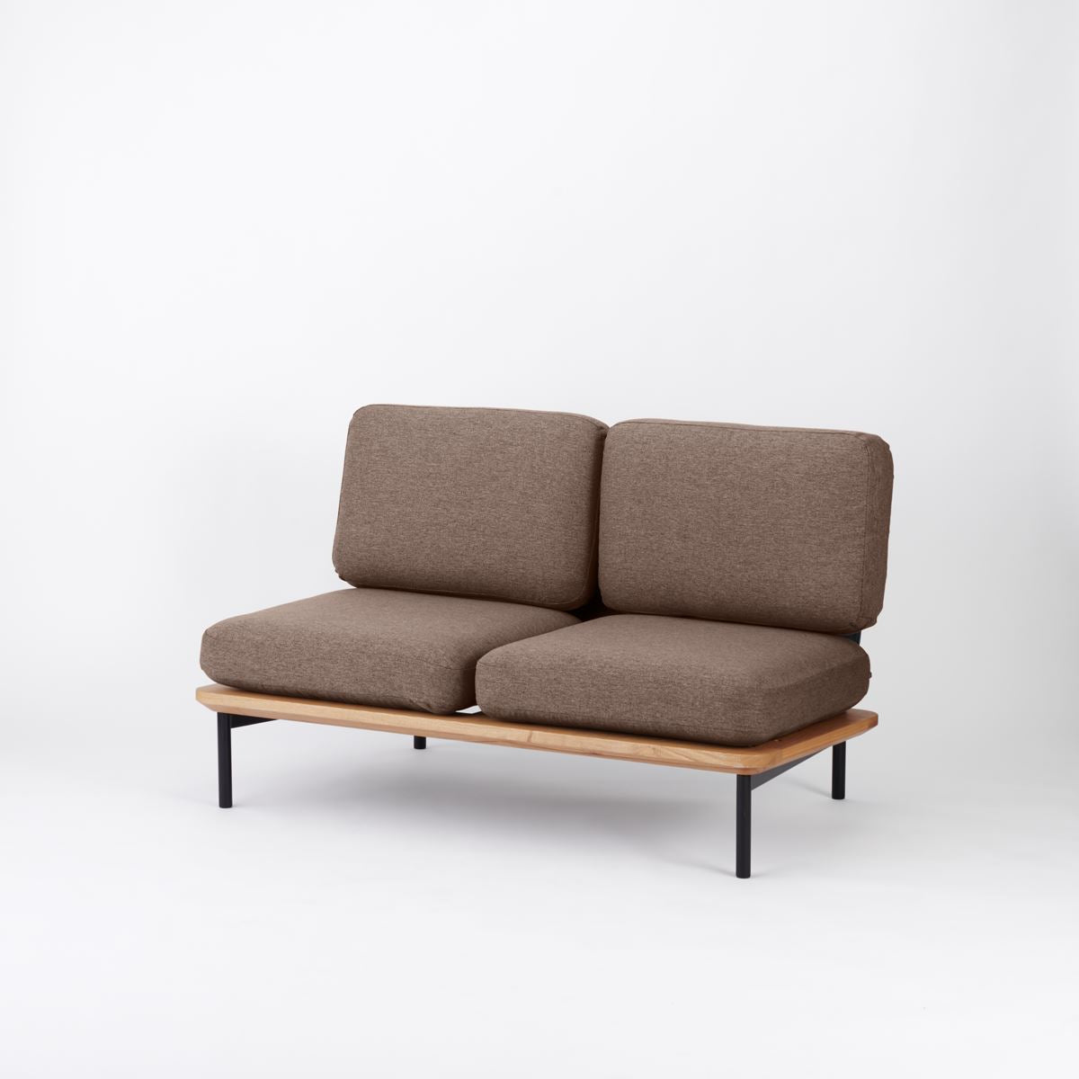 KUUM Sofa 2 seater - Steel Frame/Natural / クーム ソファ