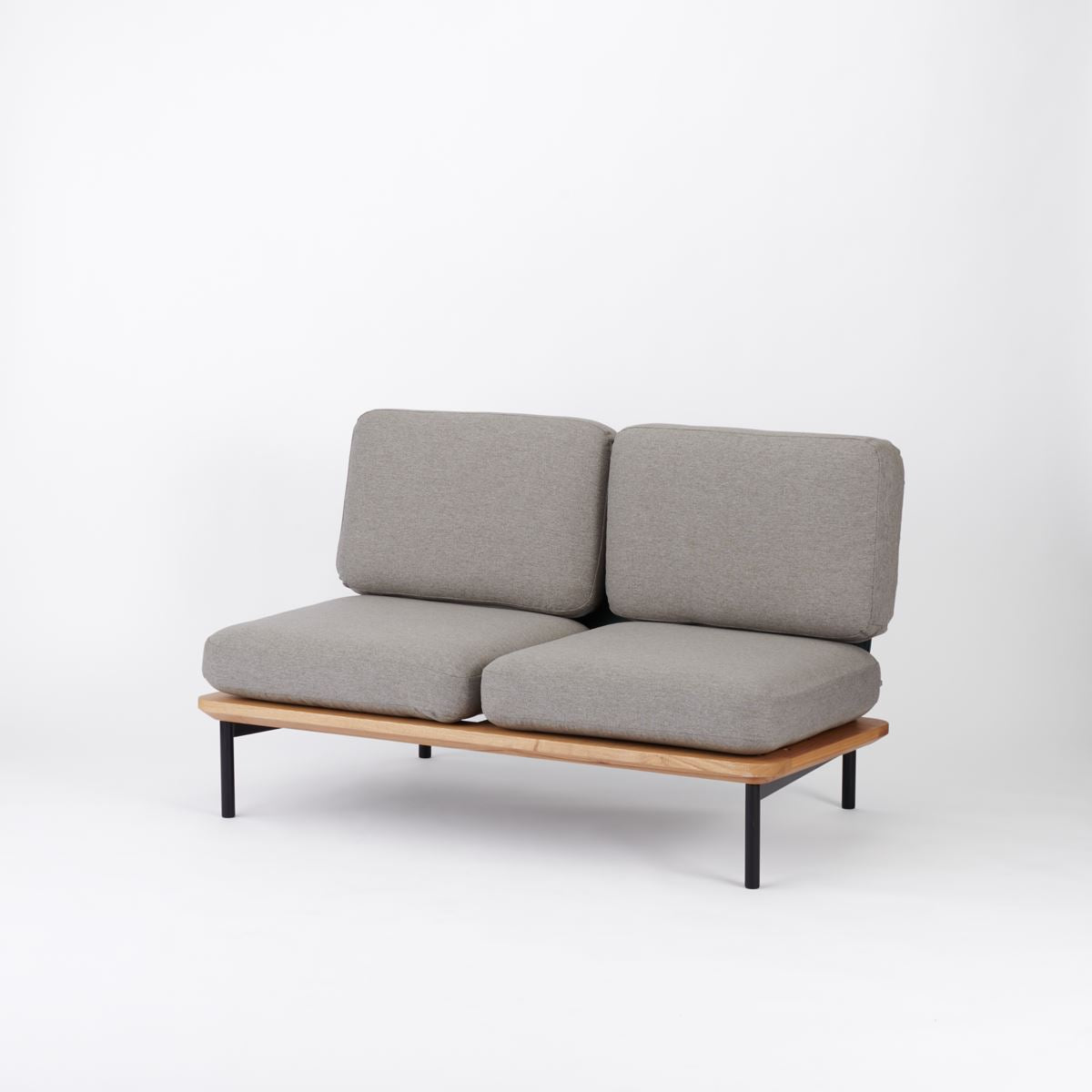KUUM Sofa 2 seater - Steel Frame/Natural / クーム ソファ
