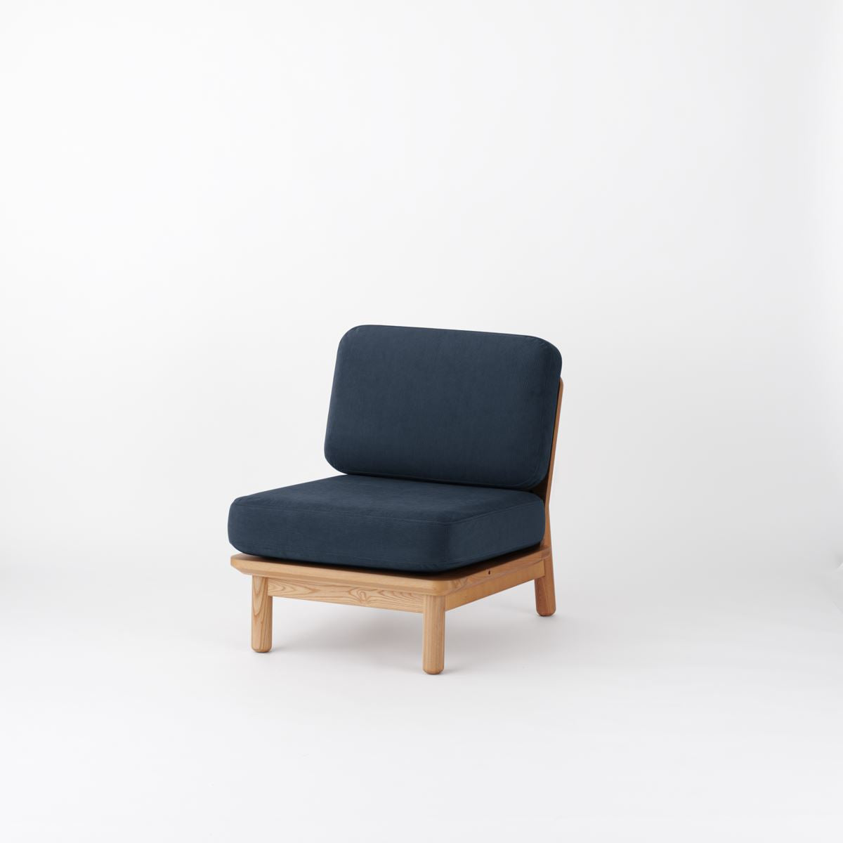 KUUM Sofa 1 seater - Wooden Frame/Natural / クーム ソファ