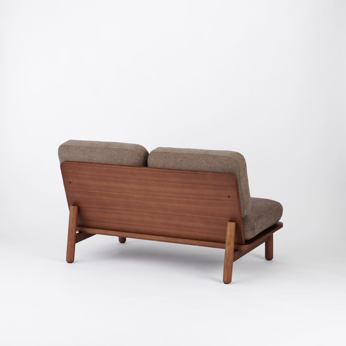 KUUM Sofa 2 seater - Wooden Frame/Brown / クーム ソファ