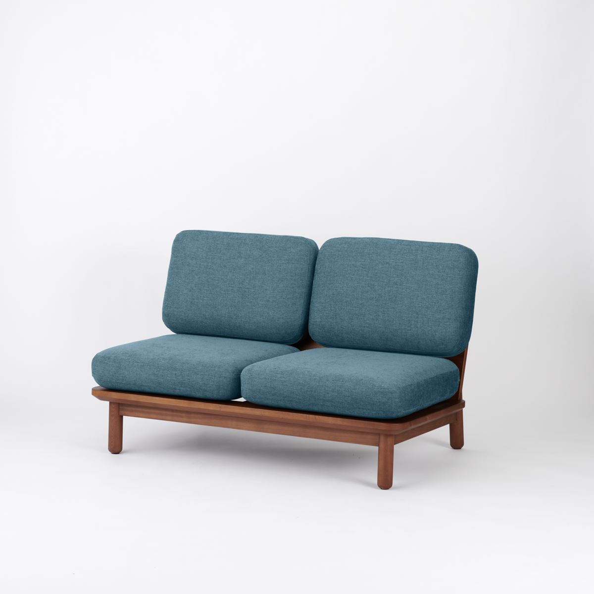 KUUM Sofa 2 seater - Wooden Frame/Brown / クーム ソファ