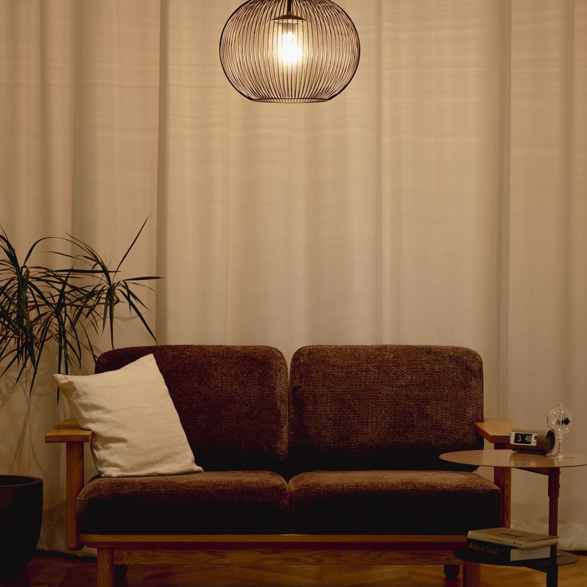 KUUM Sofa 2 seater Double arm - Wooden Frame/Natural / クーム ソファ
