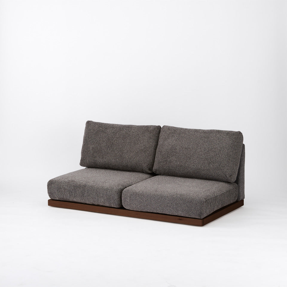 KUUM FlexCrio Low Sofa 2seater Brown