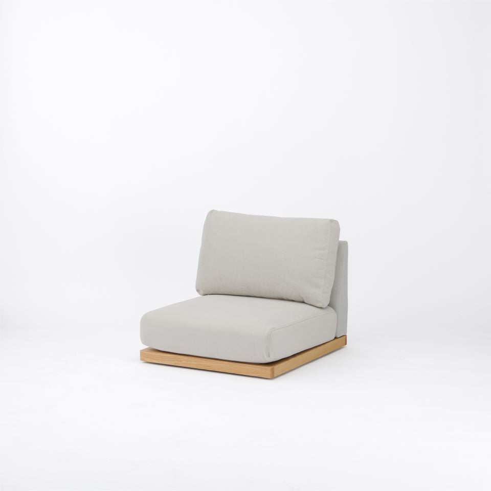 KUUM FlexCrio Low Sofa 1seater Natural / クーム フレックスクリオローソファ