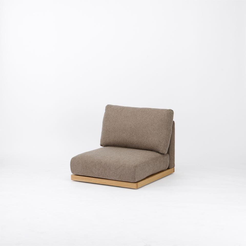 KUUM FlexCrio Low Sofa 1seater Natural / クーム フレックスクリオローソファ