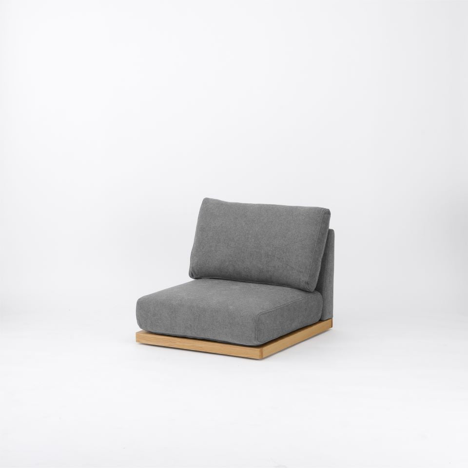KUUM FlexCrio Low Sofa 1seater Natural / クーム フレックスクリオローソファ