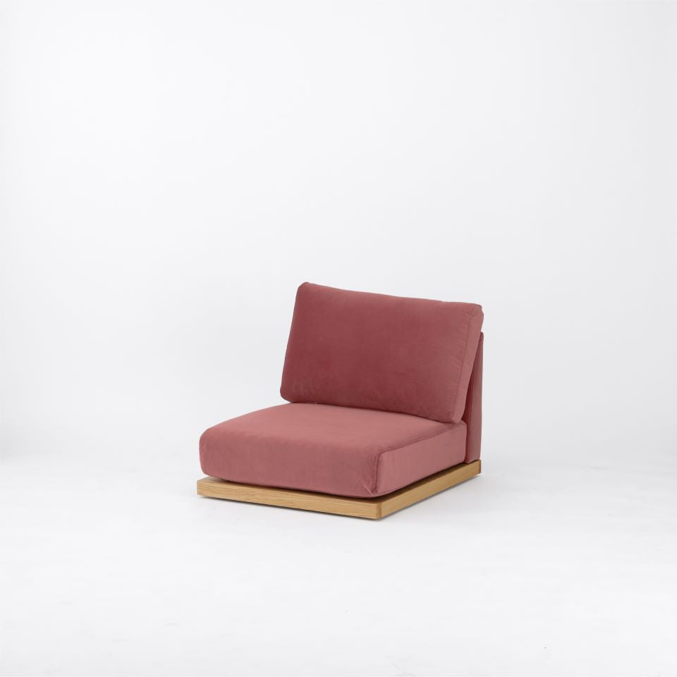 KUUM FlexCrio Low Sofa 1seater Natural / クーム フレックスクリオローソファ