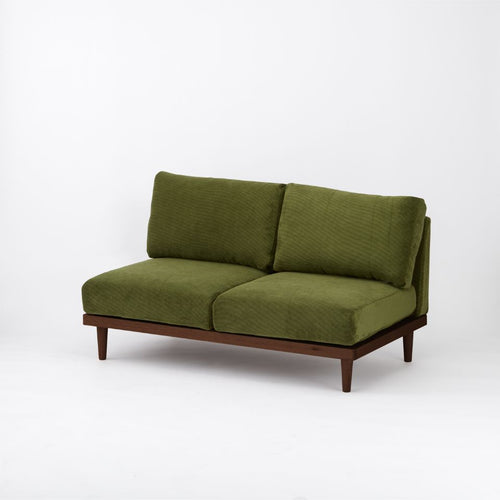 モスグリーン / やや硬め / 木製ブラウン