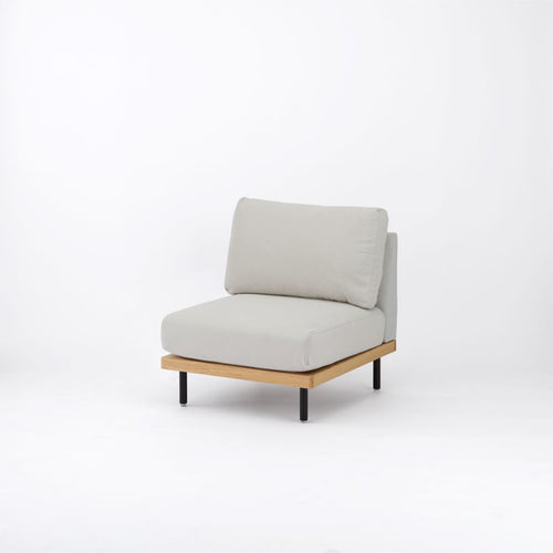 ホワイトグレー / やや硬め / 鉄脚ブラック