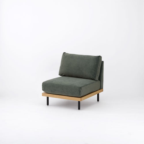 ダスティグリーン / やや硬め / 鉄脚ブラック