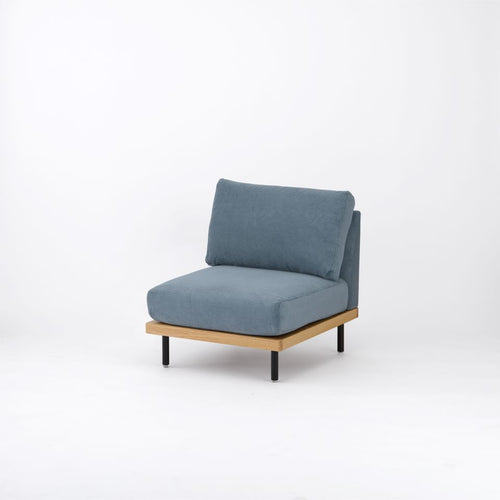 スノーブルー / やや硬め / 鉄脚ブラック