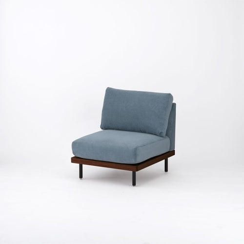 スノーブルー / やや硬め / 鉄脚ブラック