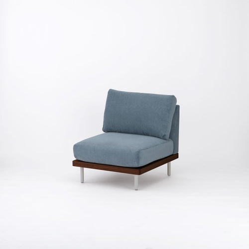 スノーブルー / やや硬め / 鉄脚グレー