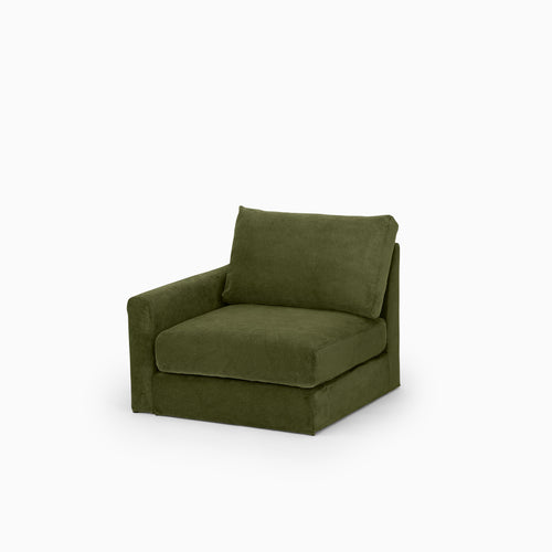 モスグリーン / やや硬め