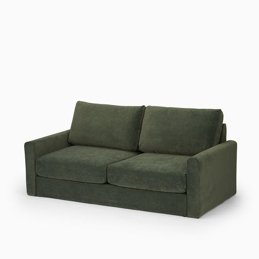 KUUM ソファ 二人掛け 幅160cm | 両肘スリムタイプ・フルカバーソファシリーズ