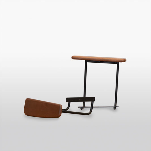 KUUM ソファ鉄フレーム用 両肘(ブラウン/左右セット)