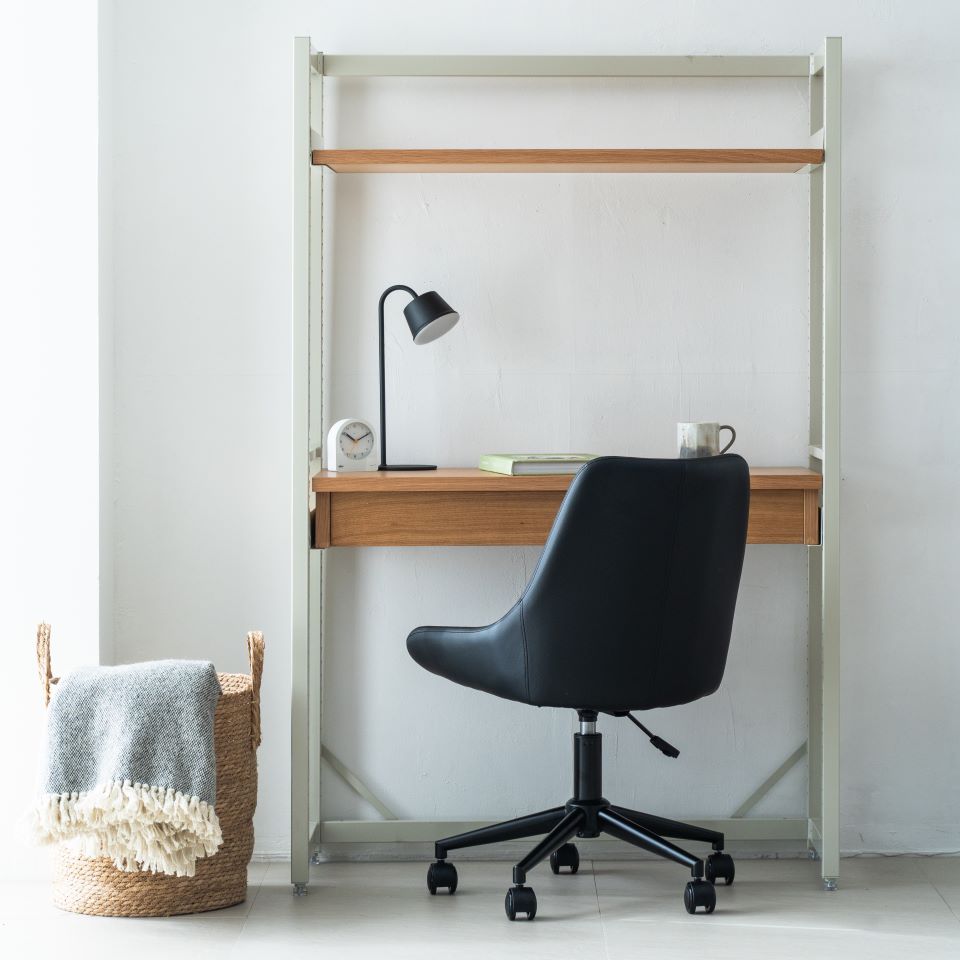 KUUM Shelf Gray White - H1500 棚板/デスク棚 set / クーム シェルフ