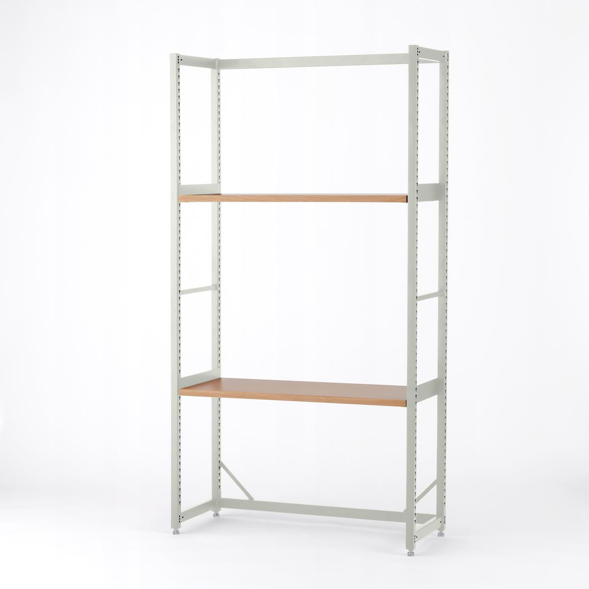 KUUM Shelf Gray White - H1800 棚板2段 set / クーム シェルフ