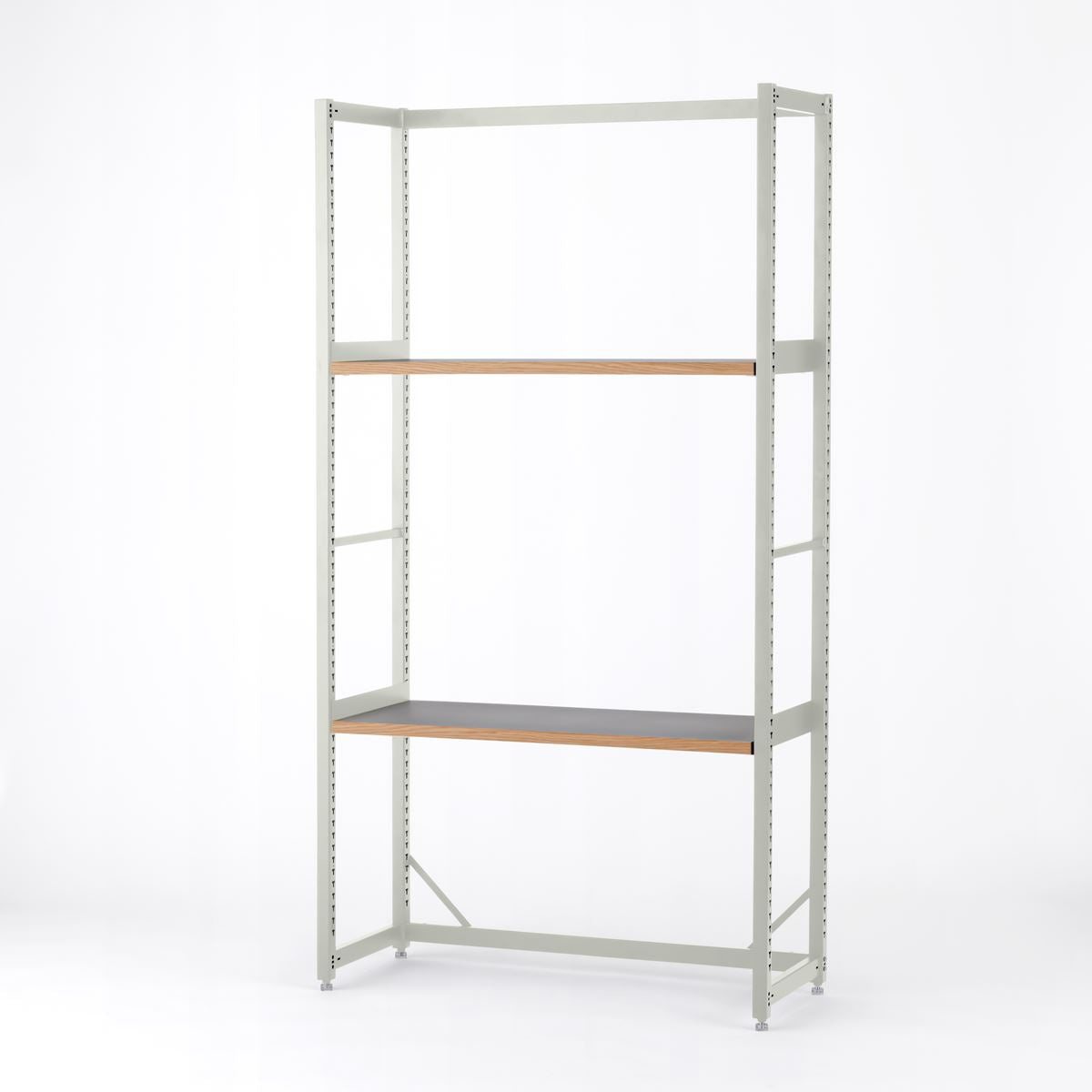 KUUM Shelf Gray White - H1800 棚板2段 set / クーム シェルフ