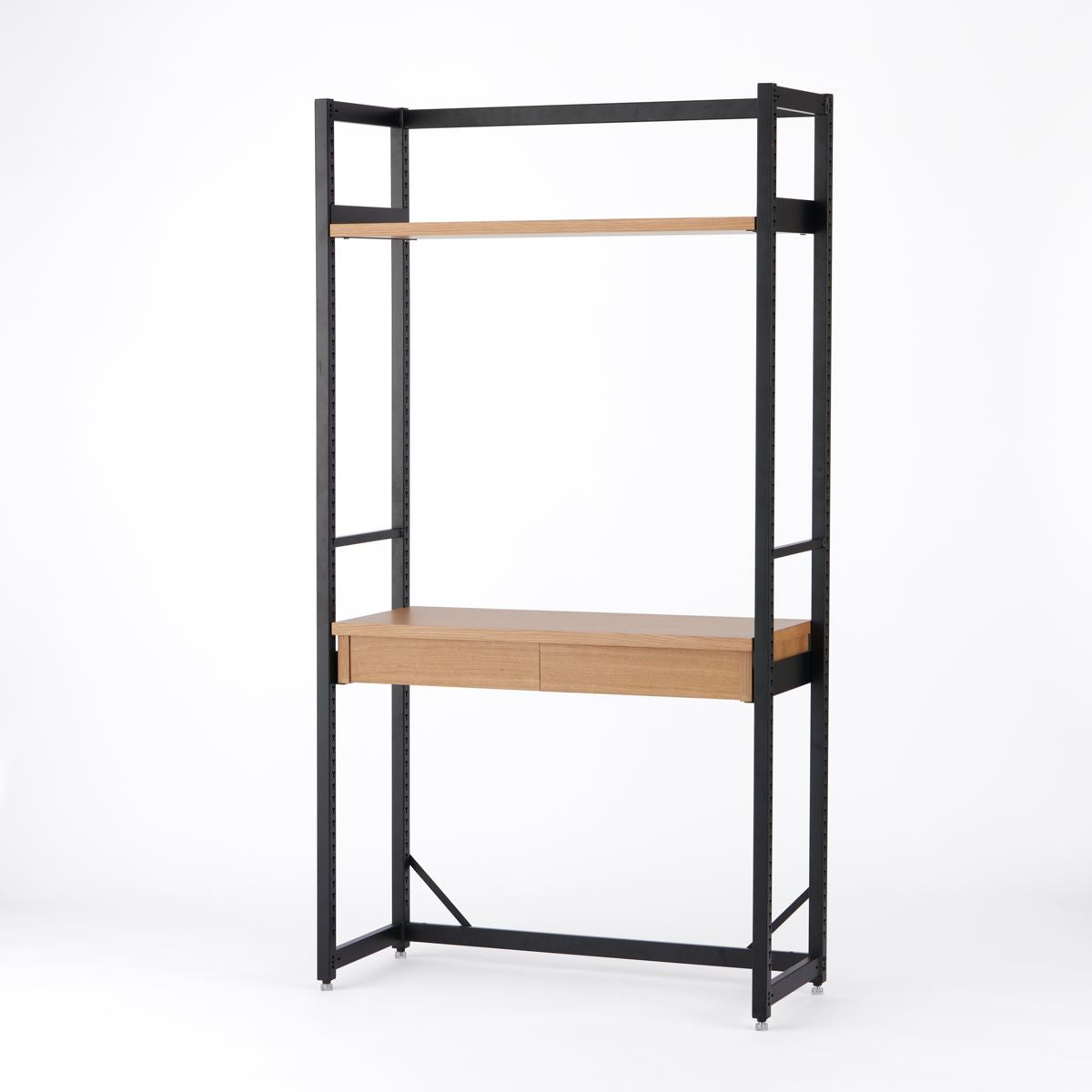 KUUM Shelf Black - H1800 棚板/デスク棚 set / クーム シェルフ