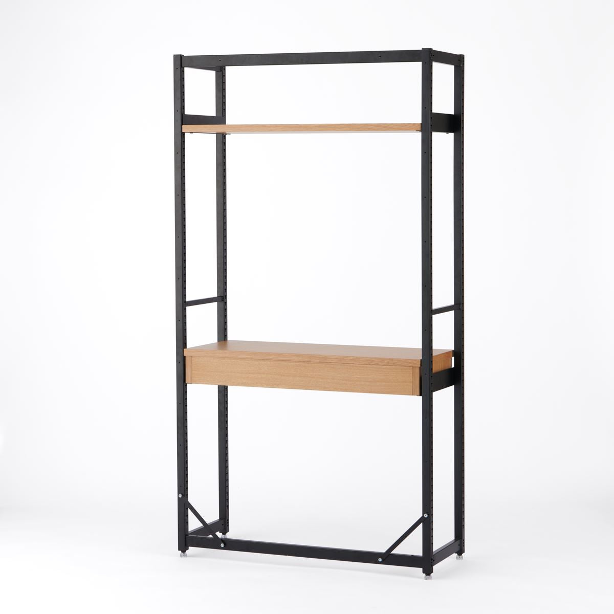 KUUM Shelf Black - H1800 棚板/デスク棚 set / クーム シェルフ