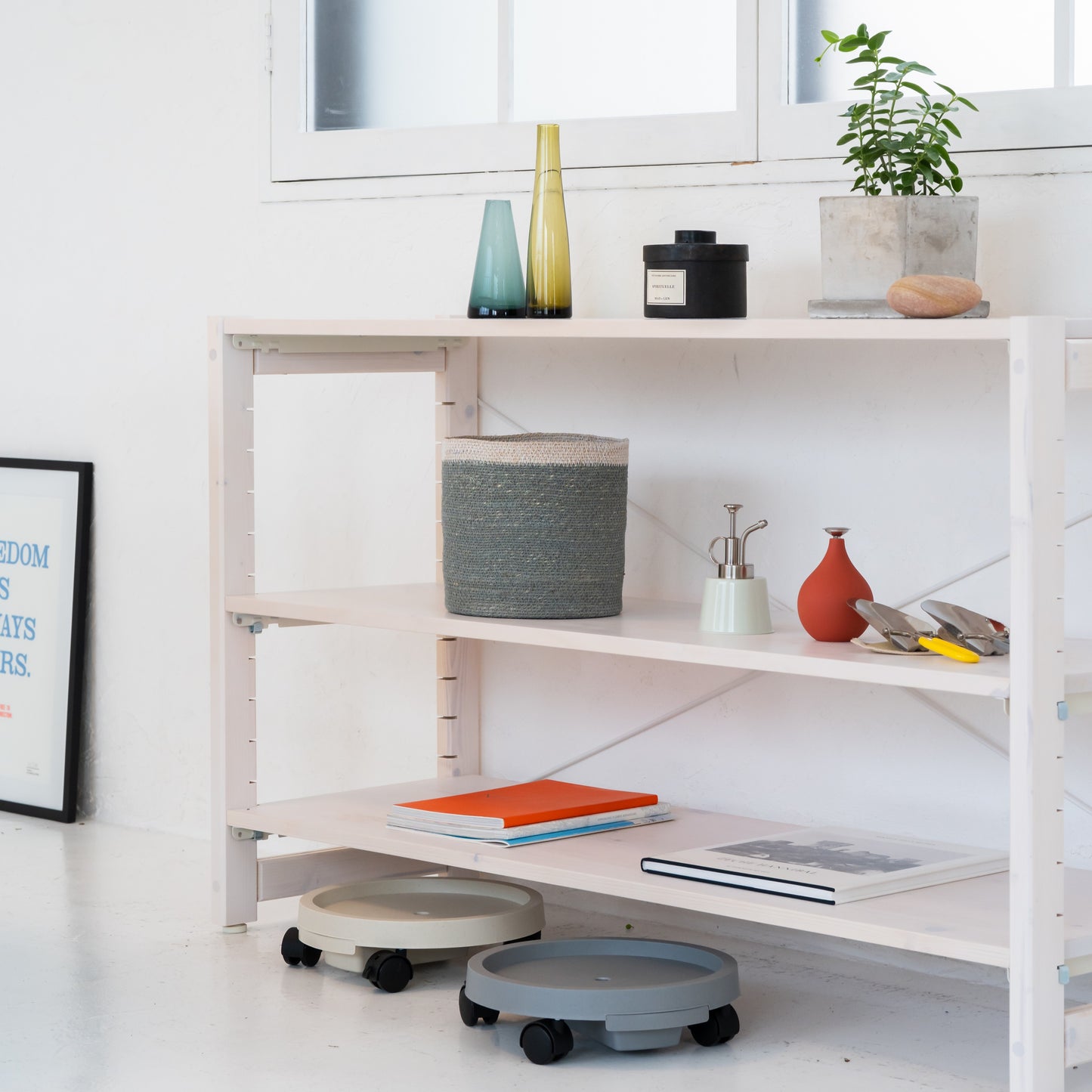 Wooden Shelf Arten W900 × H750 3段 / ウッデン シェルフ アルテン