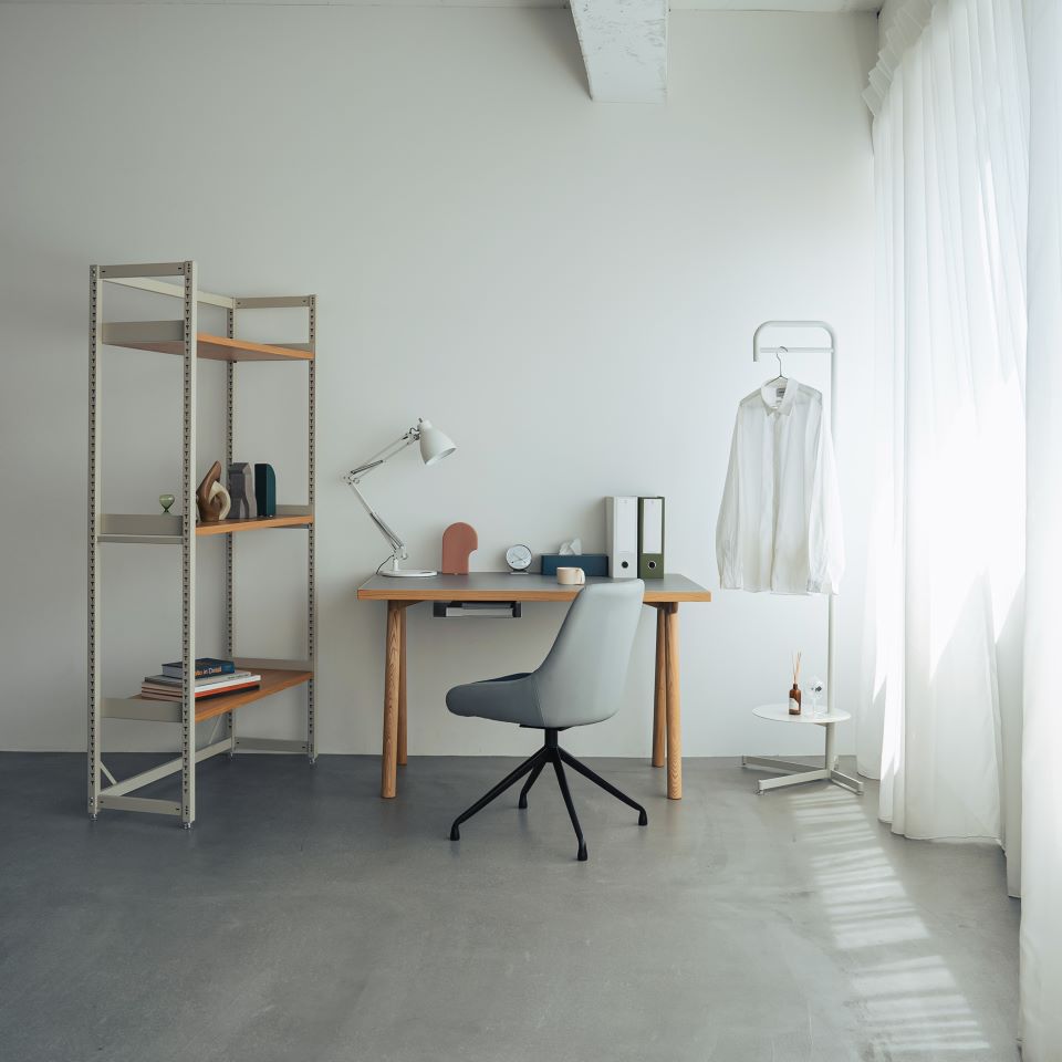 KUUM Shelf Gray White - H1500 棚板2段 set / クーム シェルフ