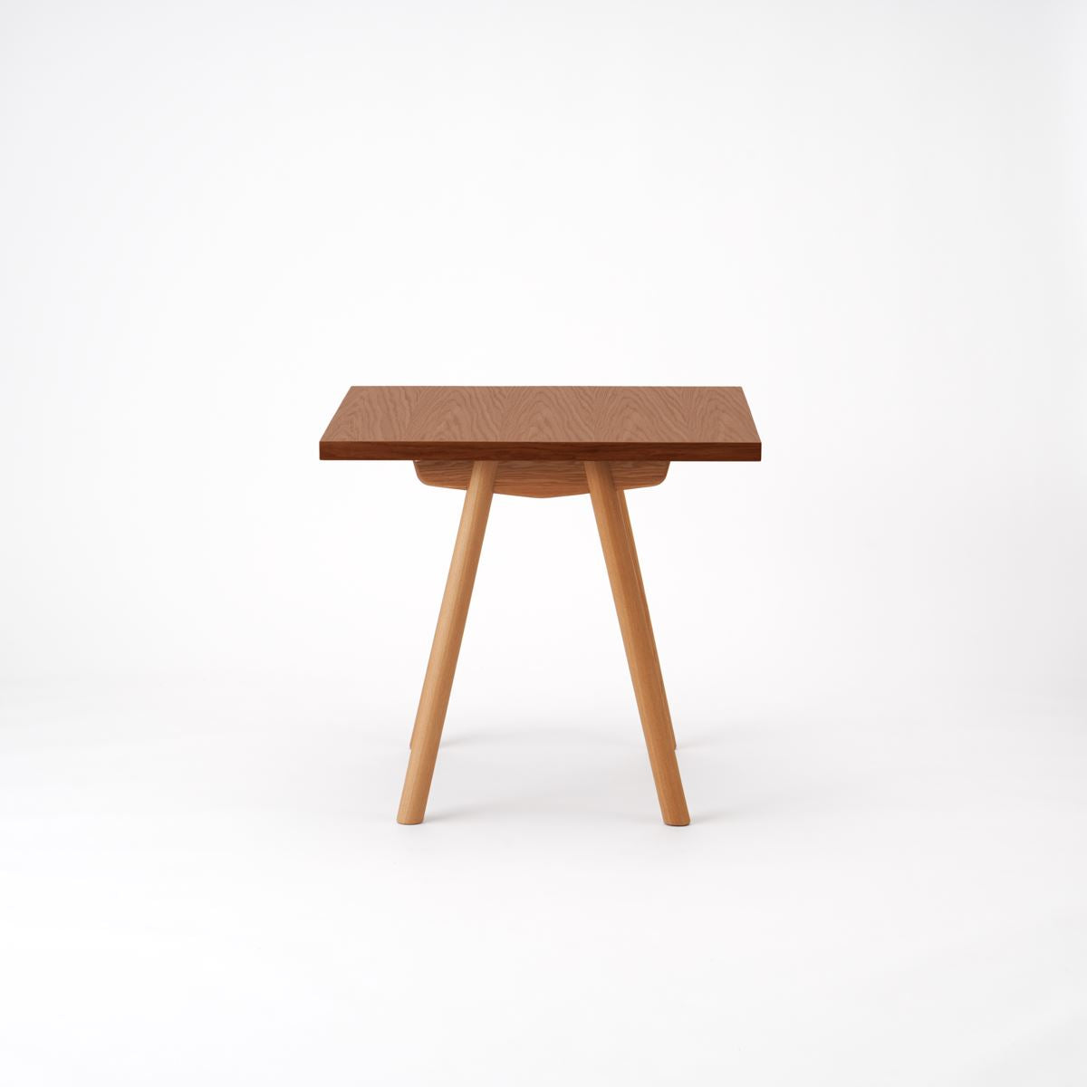 KUUM Table W800 × D800 - オーク突板ブラウン / クーム テーブル