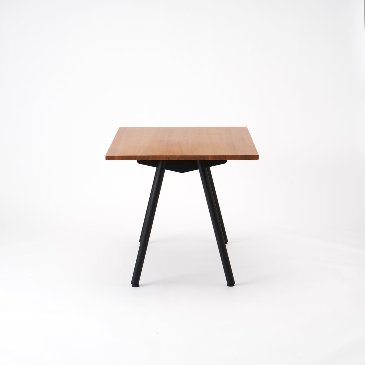 KUUM Table W1200 × D800 - アッシュ無垢材ナチュラル / クーム テーブル