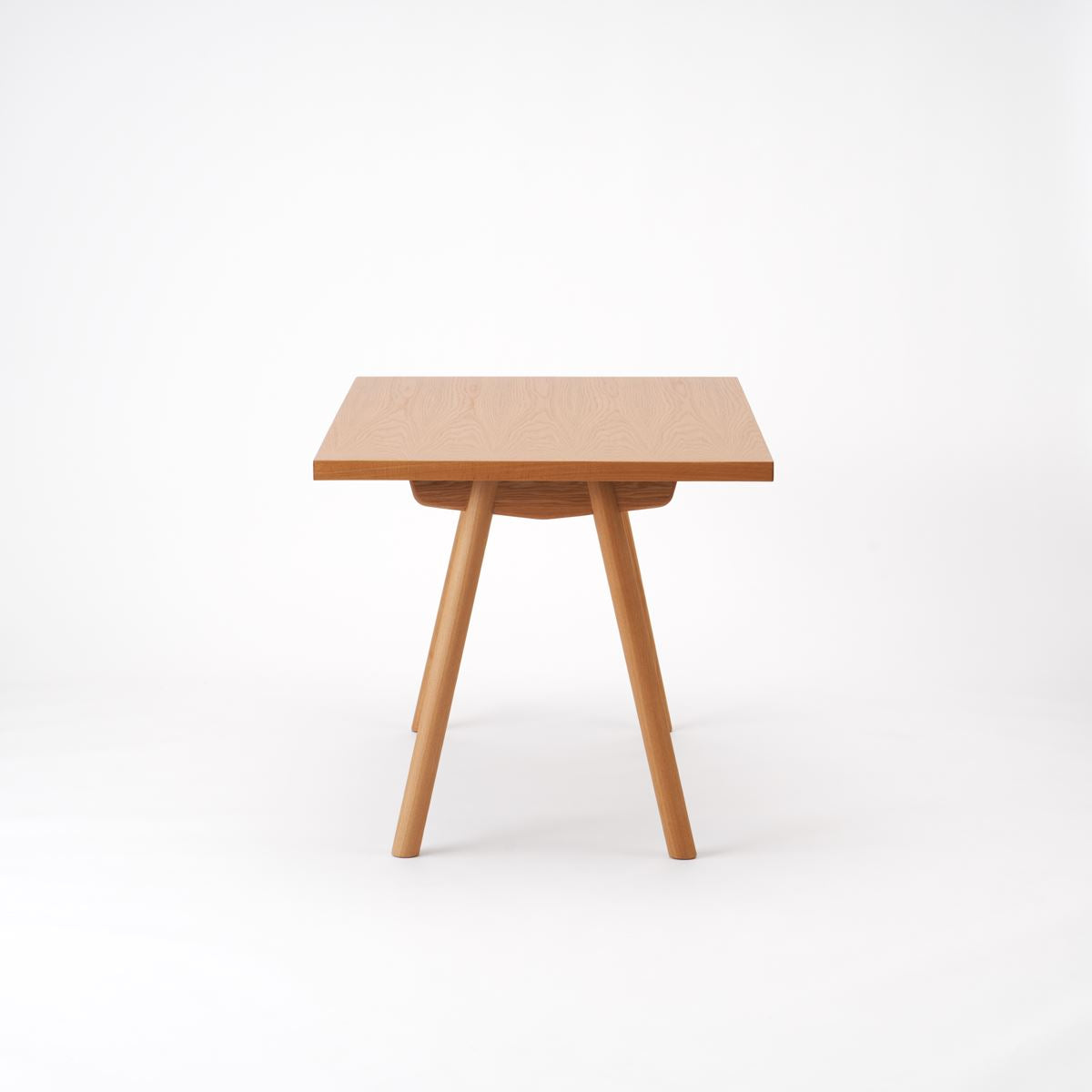 KUUM Table W1200 × D800 - オーク突板ナチュラル / クーム テーブル