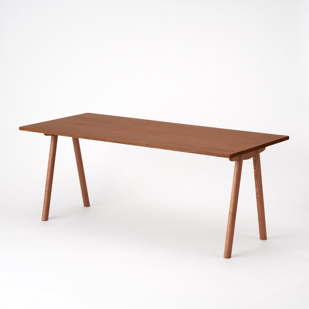 KUUM Table W1800 × D800 - アッシュ無垢材ブラウン / クーム テーブル