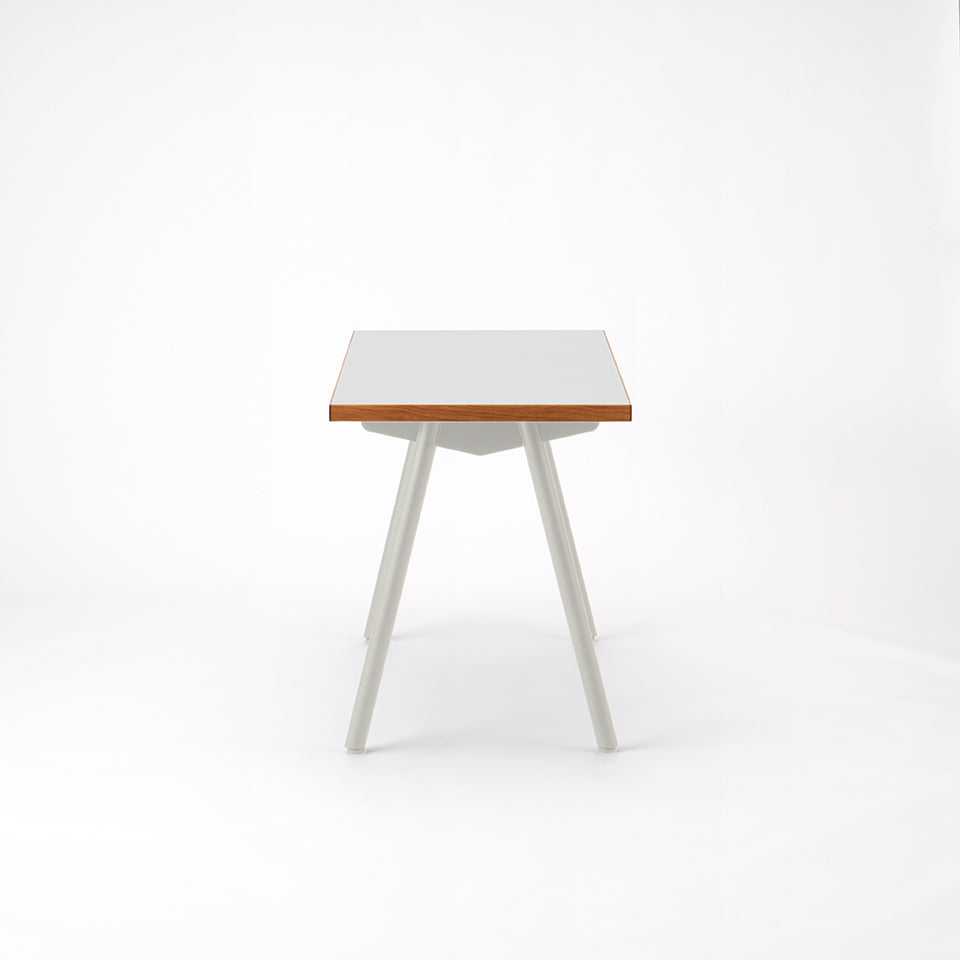 KUUM Table W1200 × D600 - メラミンホワイト / クーム テーブル