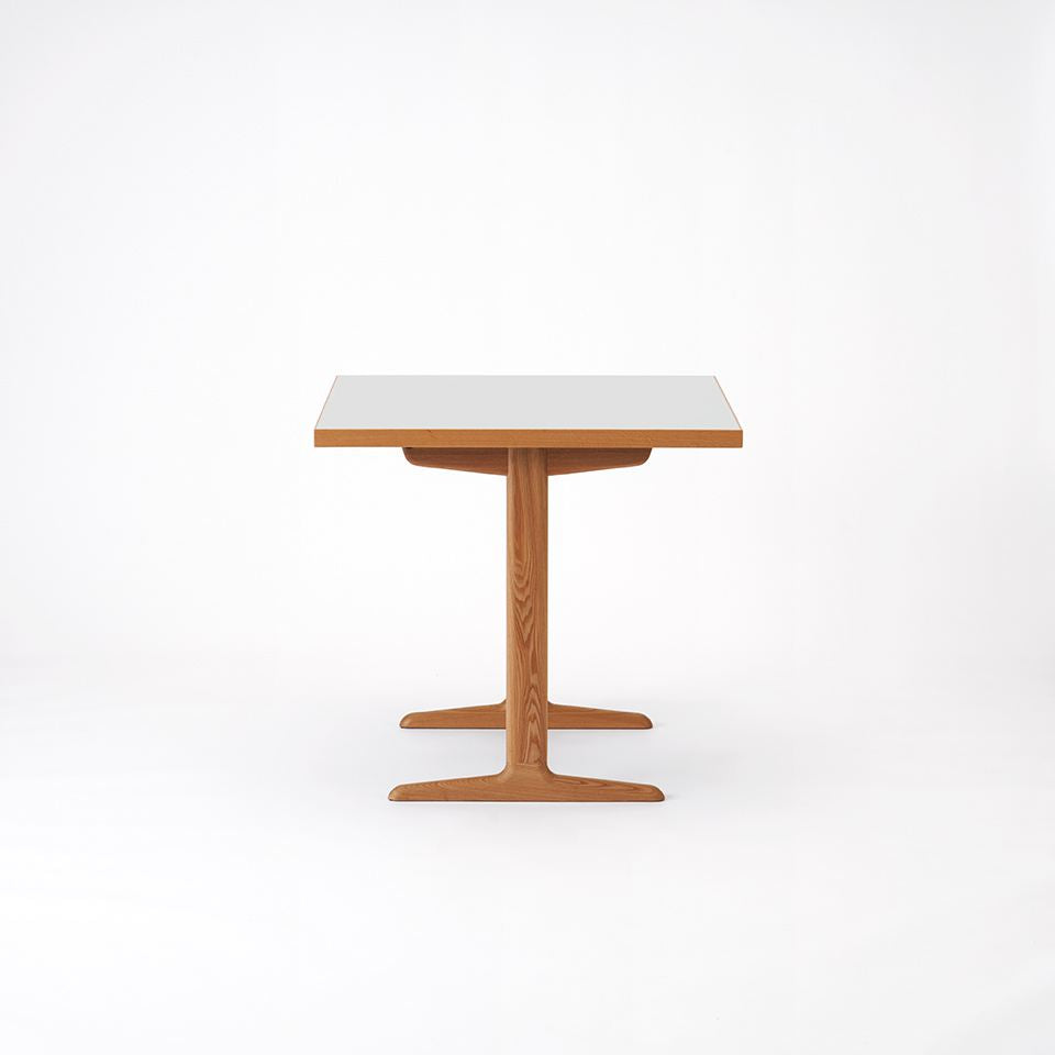 KUUM Table W800 × D800 - メラミンホワイト / クーム テーブル
