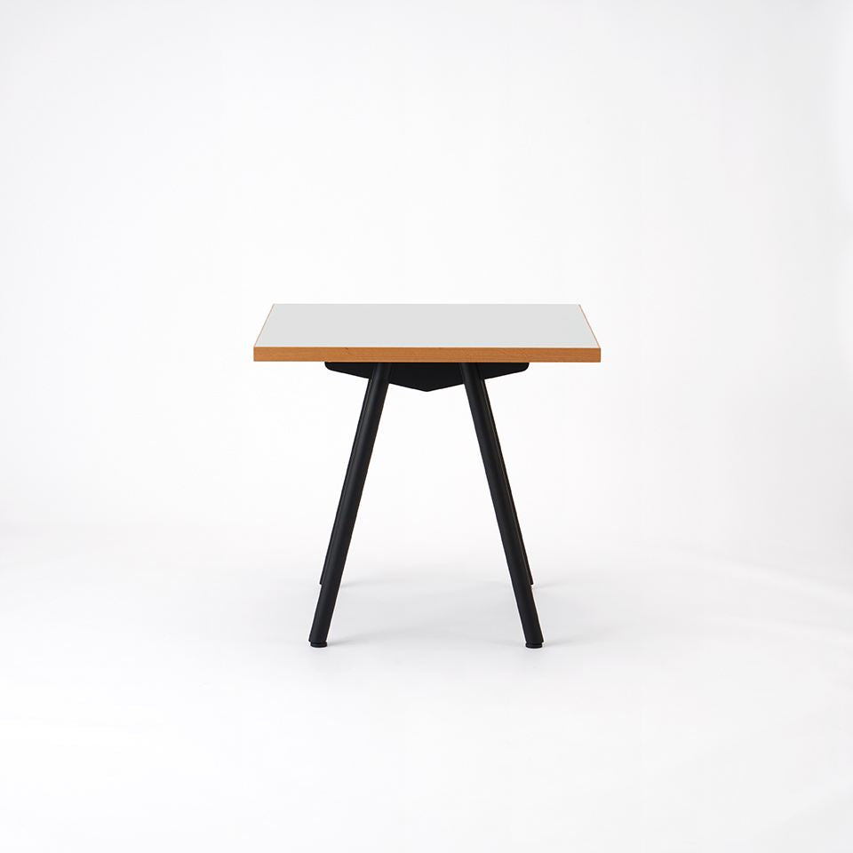 KUUM Table W800 × D800 - メラミンホワイト / クーム テーブル