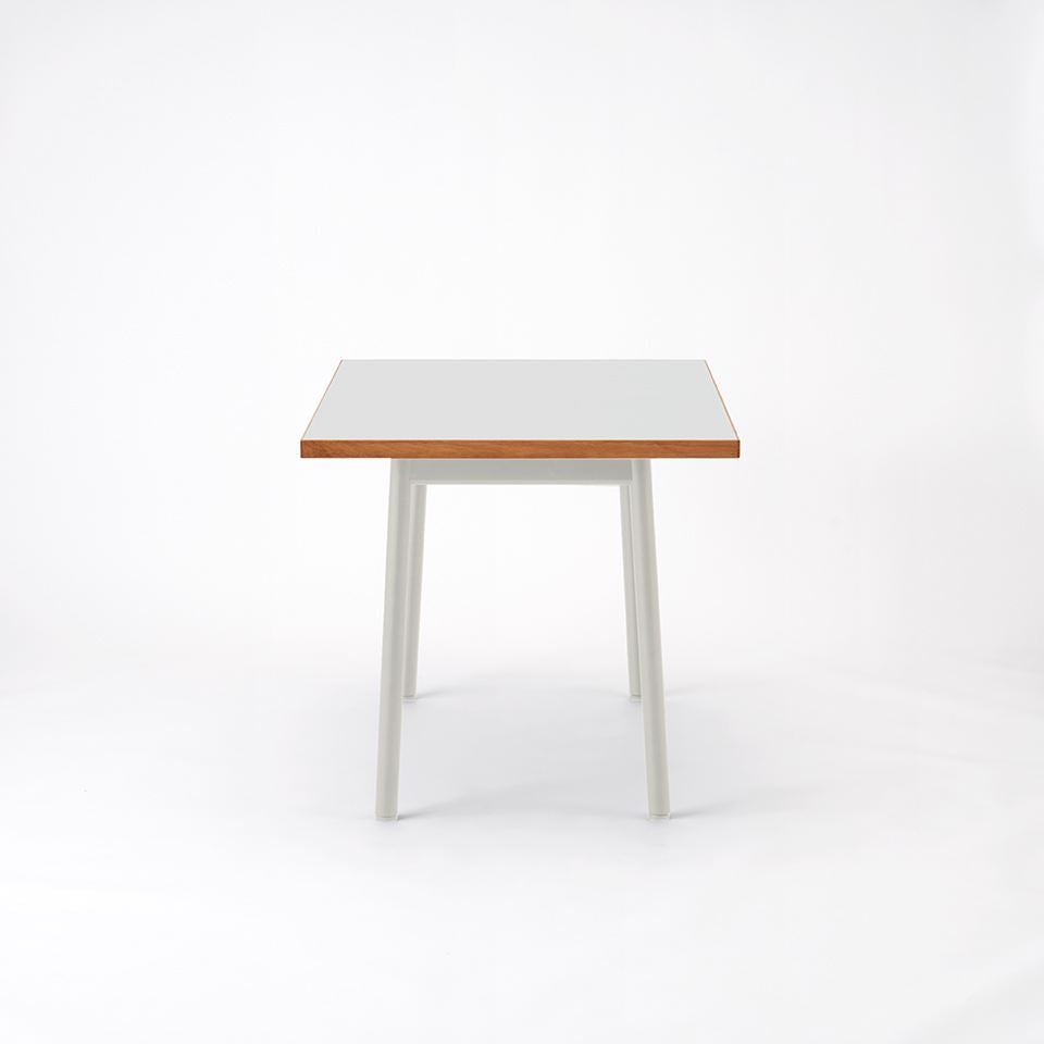 KUUM Table W1200 × D800 - メラミンホワイト / クーム テーブル
