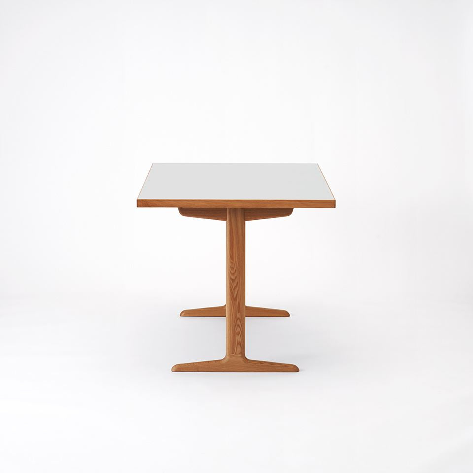 KUUM Table W1200 × D800 - メラミンホワイト / クーム テーブル