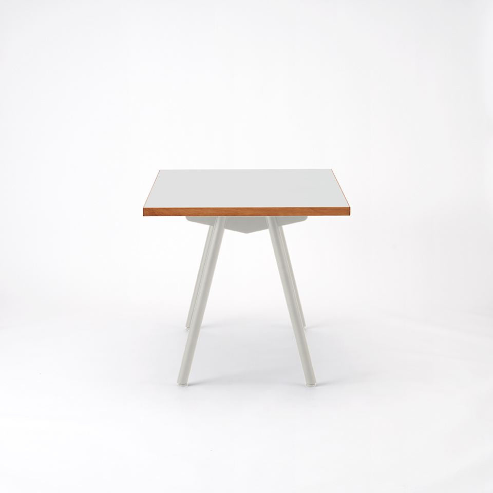 KUUM Table W1200 × D800 - メラミンホワイト / クーム テーブル