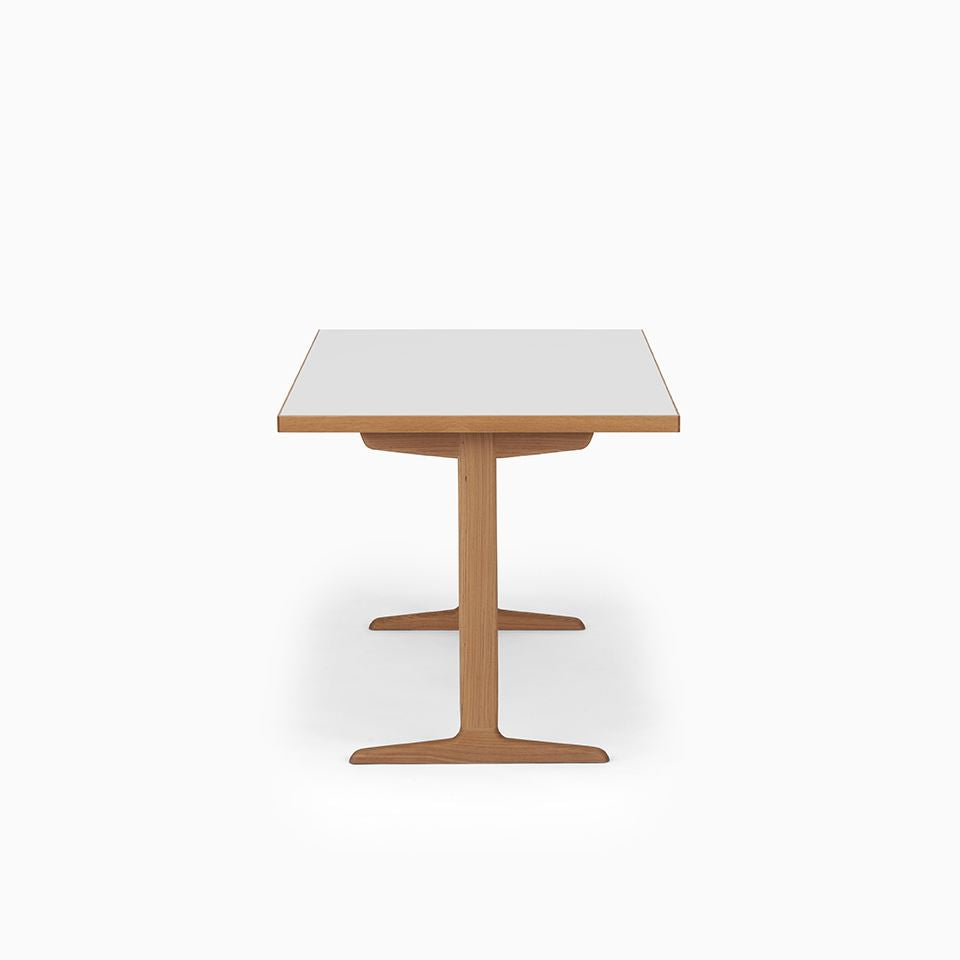 KUUM Table W1400 × D800 - メラミンホワイト / クーム テーブル