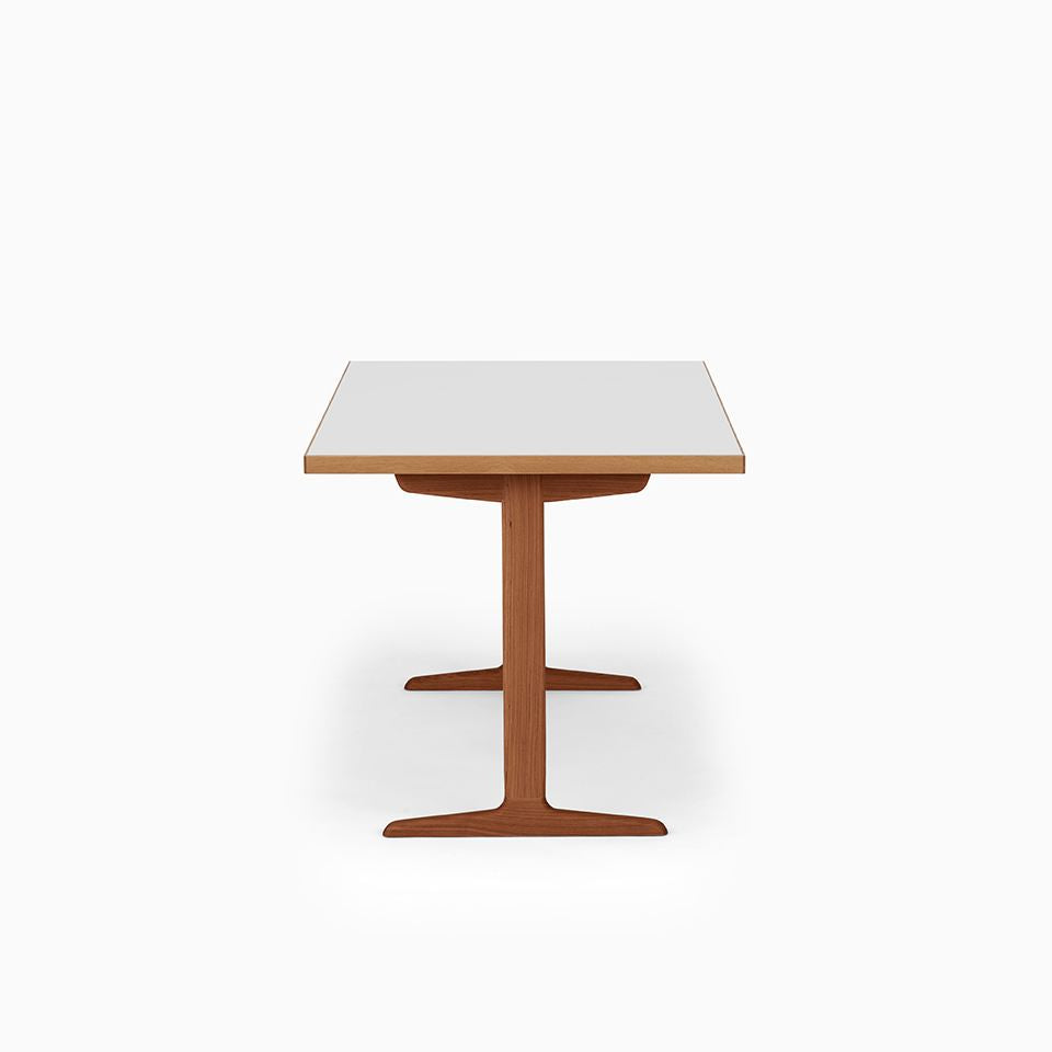 KUUM Table W1400 × D800 - メラミンホワイト / クーム テーブル